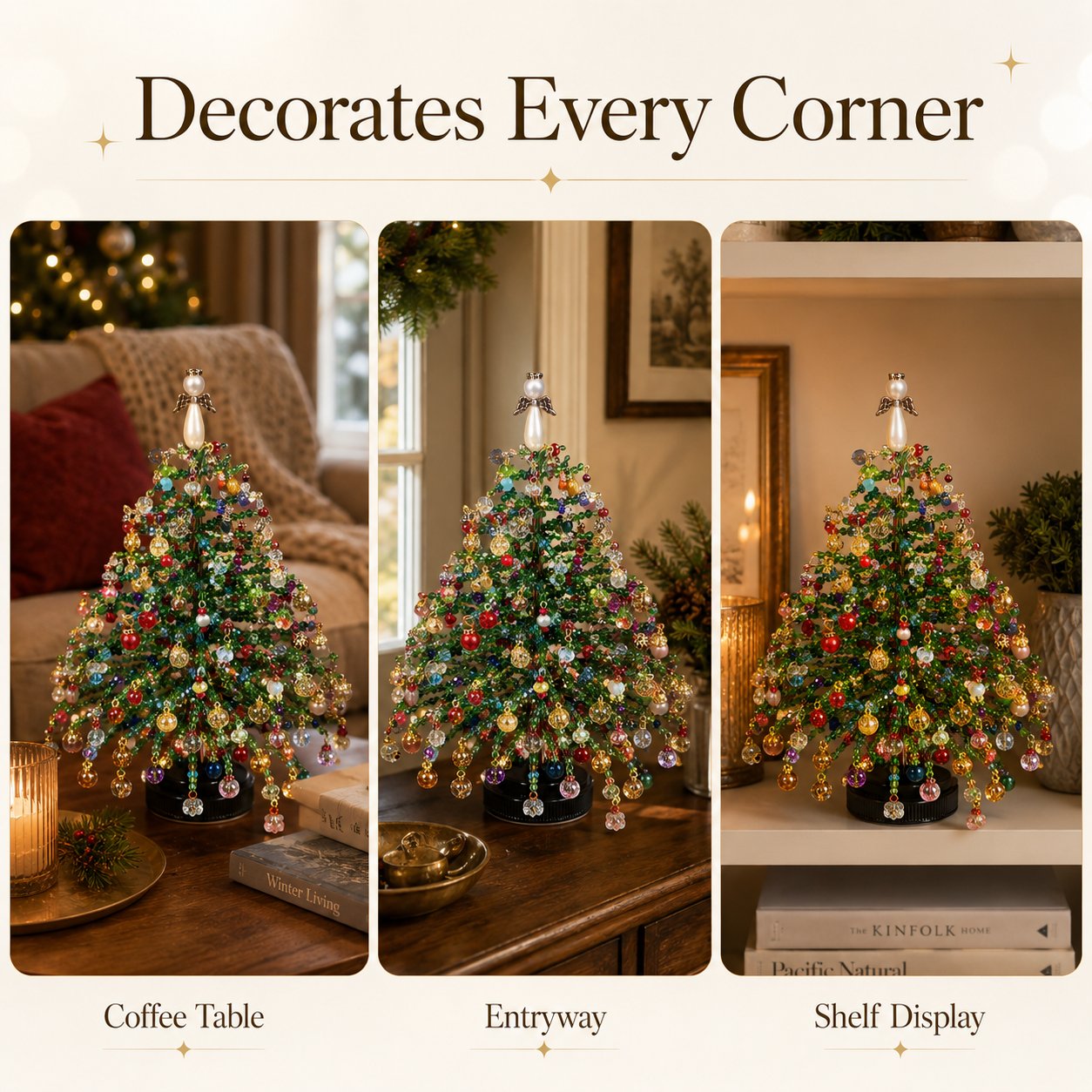 ๐ Unique Christmas Gift 2026 | DIY Beaded Christmas Tree Craft Kit for Creative Holiday Fun