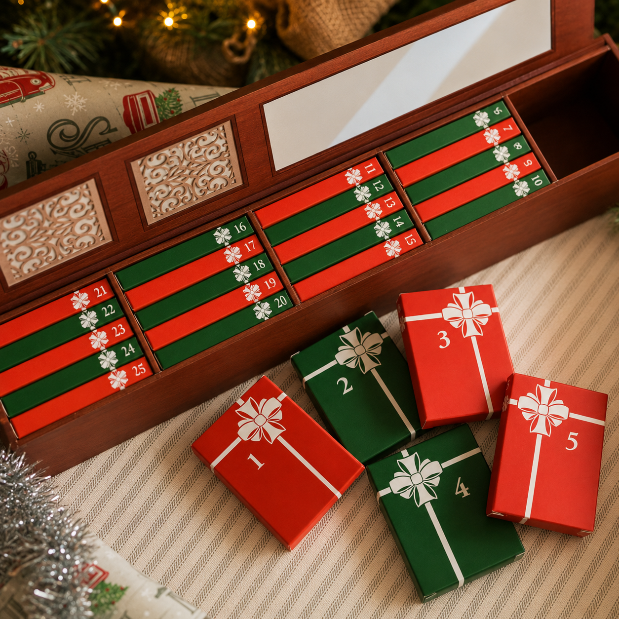 ๐๐The Mini Book Ornament Advent Calendar