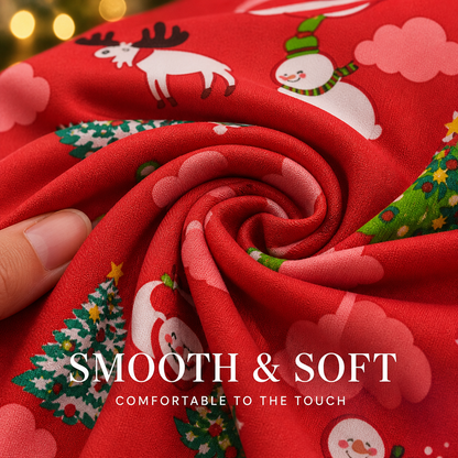 🎄Transform Your Dining Room in Seconds!🪑Christmas High-Stretch Dining Chair Cover