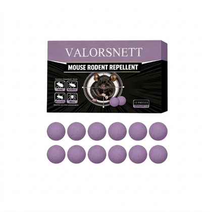 🐭 12-Pack Rodent Repellent Balls – Mouse & Rat Deterrent for Home, Garage & RV