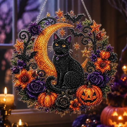 ✨ Seasonal Diamond Art Hanging Ornament Collection |DIY Holiday Craft Kit