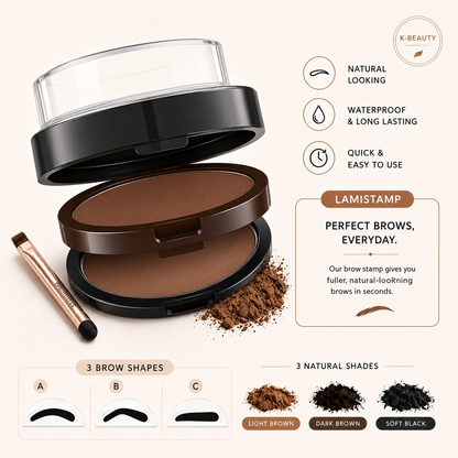 Brow Lamination Stamp – Waterproof & Natural Finish