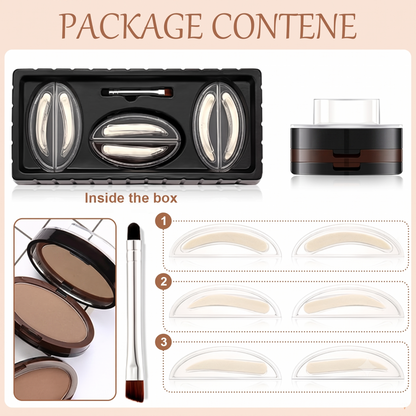 Brow Lamination Stamp – Waterproof & Natural Finish